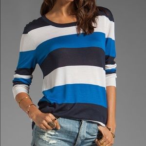 Equipment Women's Joyce Open Crew Sweater XS READ
